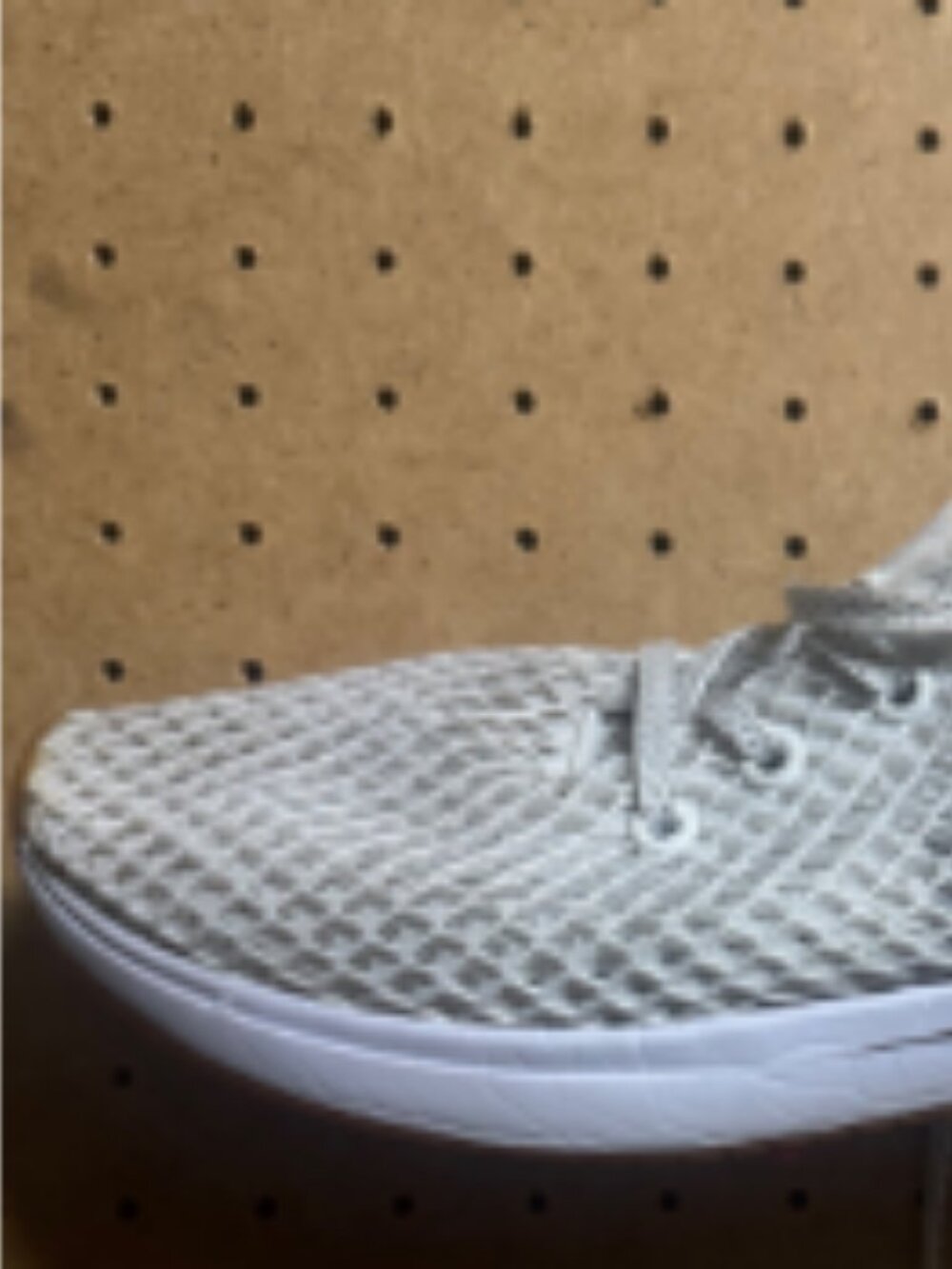 NOBULL White/Cream Mesh Trainers